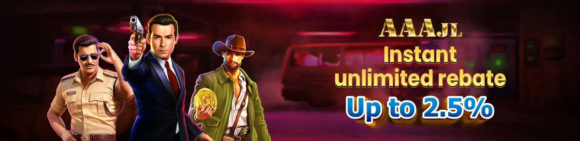 Pwinph Casino Hero Image featuring vibrant slot machines and roulette